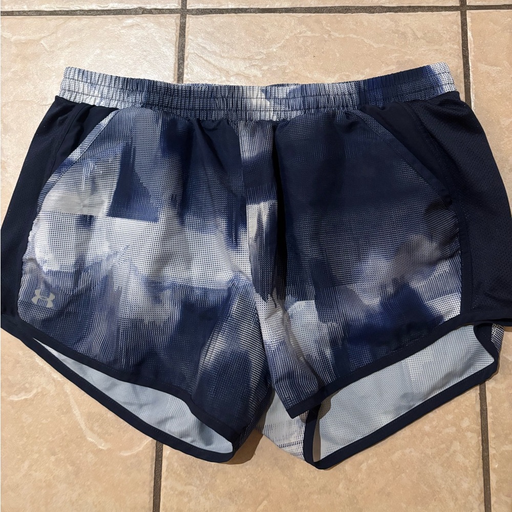 Under Armour Women's Navy and Gray Shorts-5/$25
